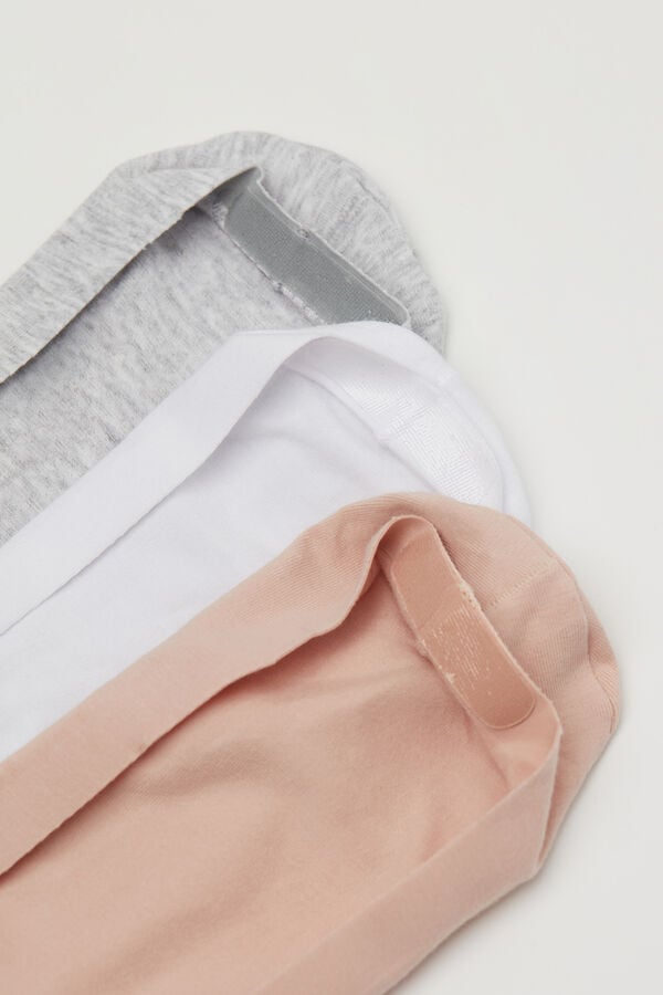 Tezenis 3 Pares De Calcetines Invisibles De Algodón De Corte Bajo