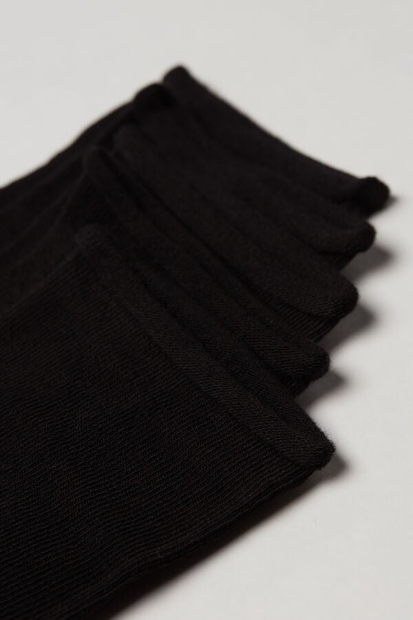 Tezenis 5 Pares De Calcetines Cortos De Algodón Sin Borde