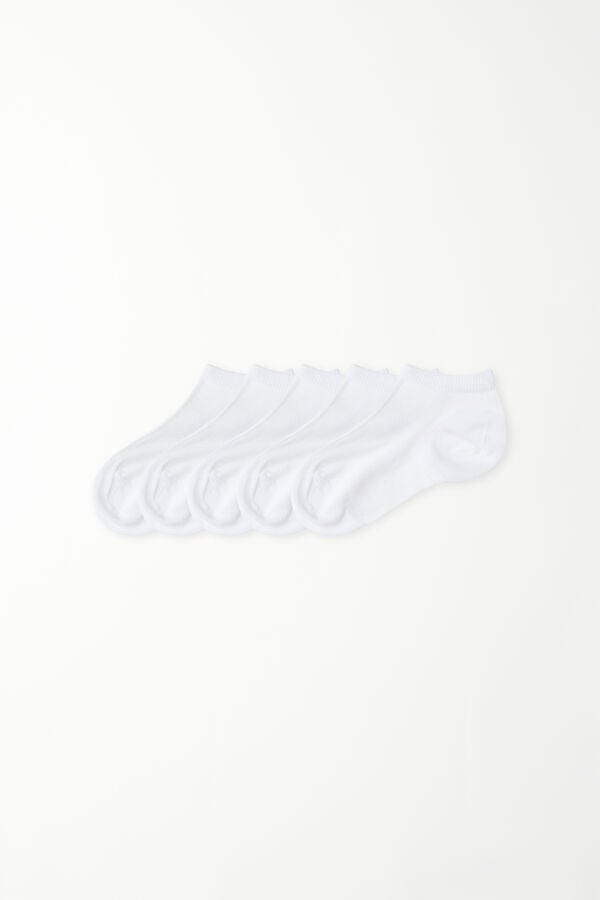 Tezenis 5 Pares de Calcetines Cortos de Algodón Unisex para Niños