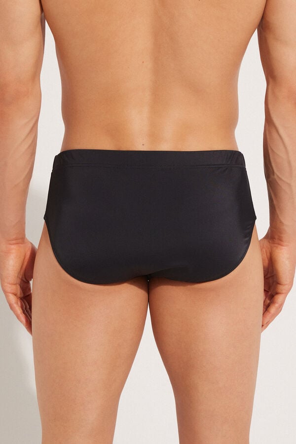 Tezenis Bañador De Slip Básico De Microfibra De Color Liso