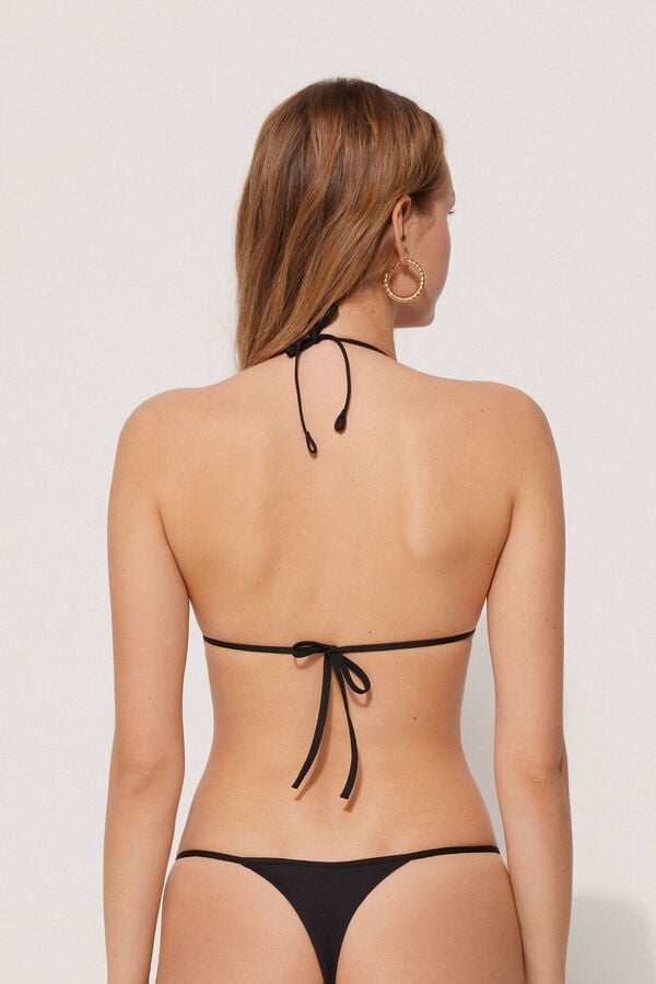 Tezenis Bikini Triángulo Reciclado Y Graduado Con Frunce