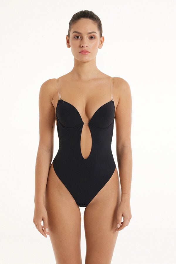 Tezenis Body Push-Up Con Relleno Con Tirantes De Silicona De Microfibra Reciclada