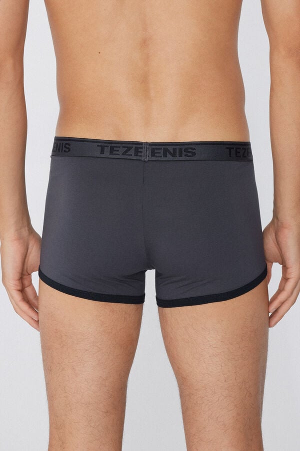 Tezenis Bóxer Algodón Orgánico Bordes Contraste Logo