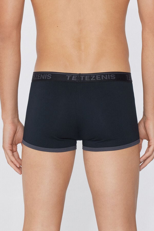 Tezenis Bóxer Algodón Orgánico Bordes Contraste Logo