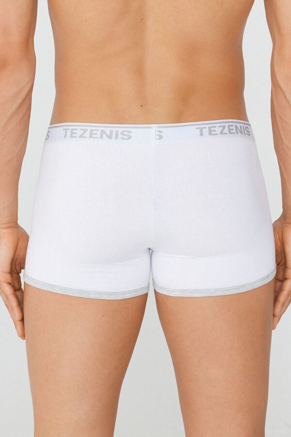 Tezenis Bóxer Algodón Orgánico Bordes Contraste Logo
