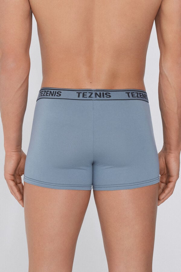 Tezenis Bóxer De Algodón Orgánico Con Costuras En Contraste Con Logo