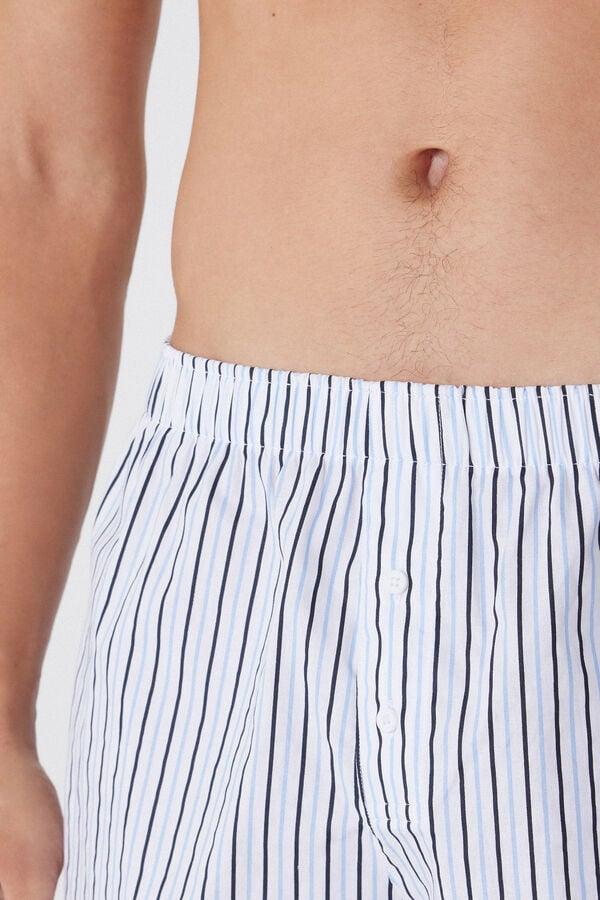 Tezenis Bóxer De Tela De Algodón Con Estampado Fantasía