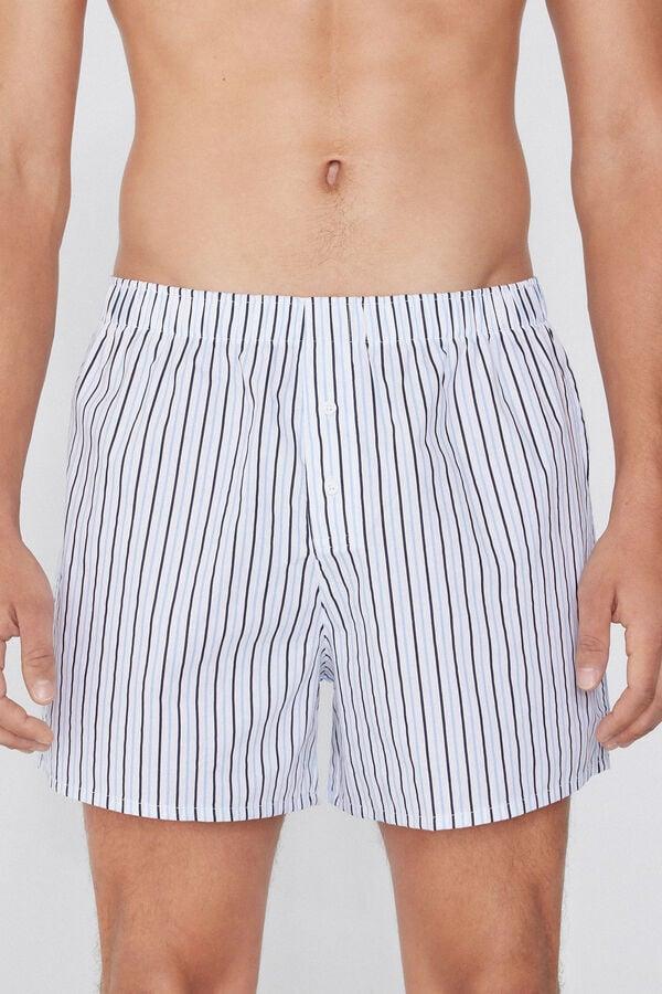 Tezenis Bóxer de Tela de Algodón con Estampado Fantasía