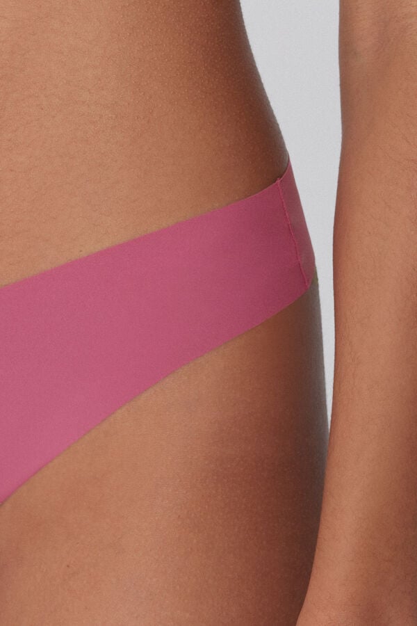 Tezenis Braga Brasileña Pernera Alta De Microfibra Sin Costuras