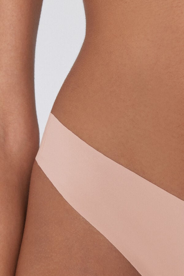 Tezenis Braga Brasileña Pernera Alta De Microfibra Sin Costuras