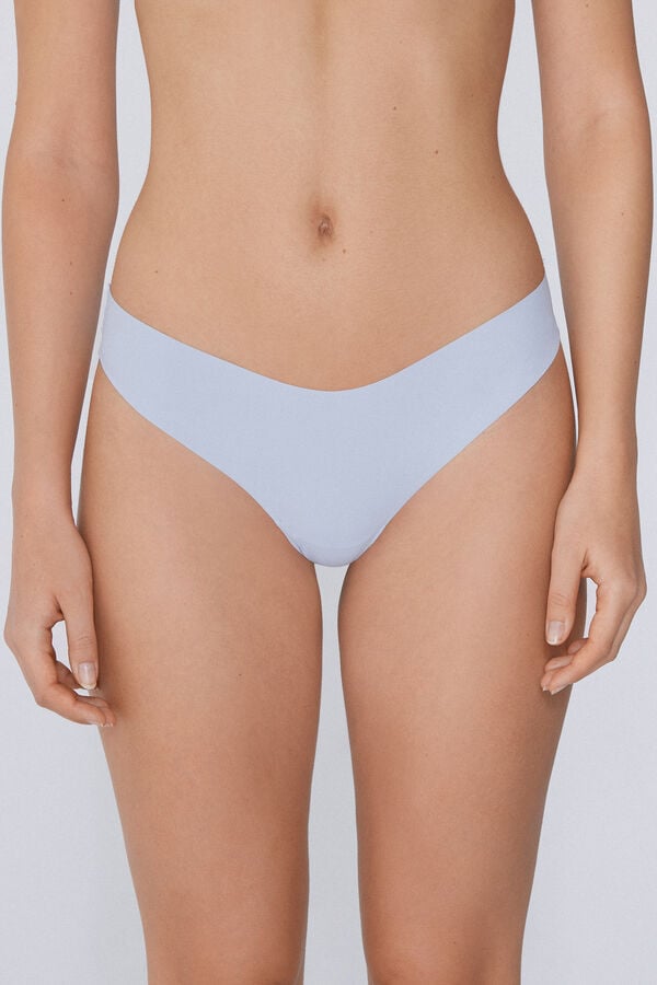 Tezenis Braga brasileña pernera alta de microfibra sin costuras