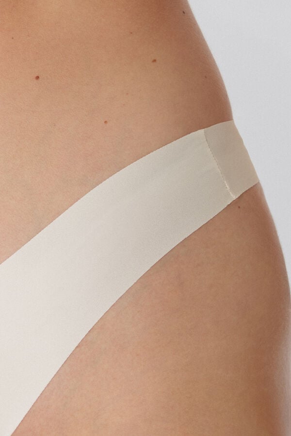 Tezenis Braga Brasileña Pernera Alta De Microfibra Sin Costuras