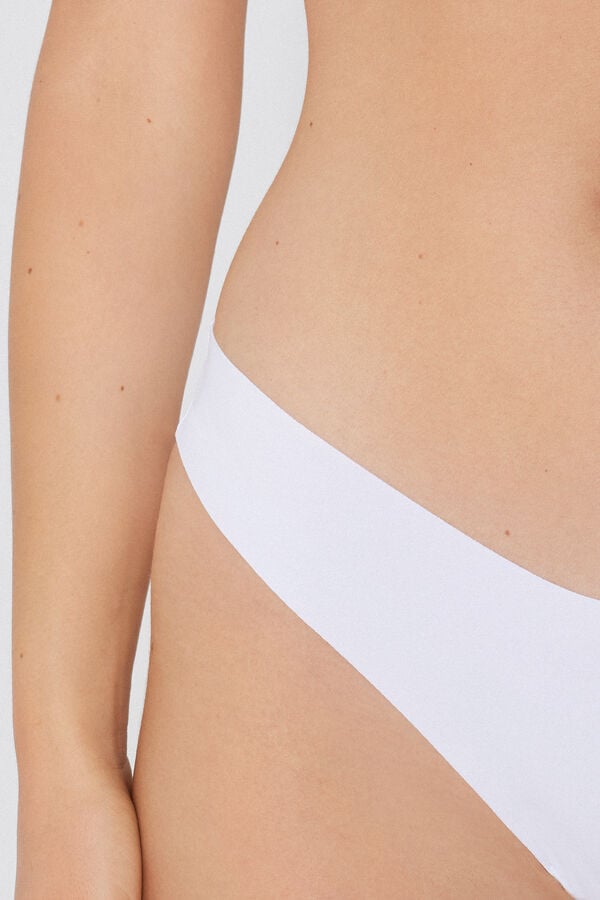 Tezenis Braga Brasileña Pernera Alta De Microfibra Sin Costuras