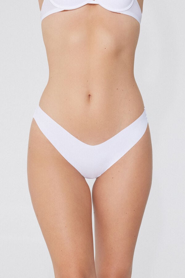 Tezenis Braga Brasileña Pernera Alta De Microfibra Sin Costuras