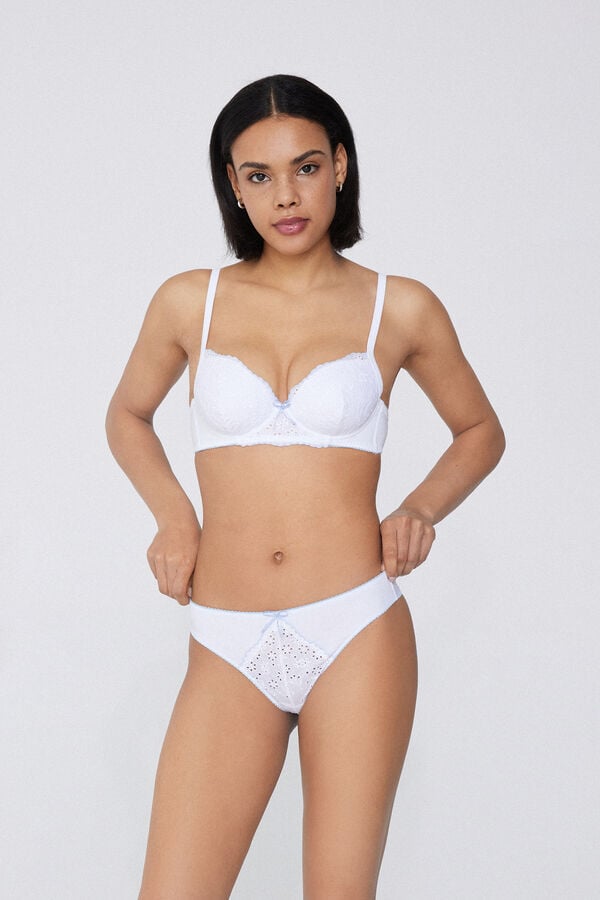 Tezenis Braguita Brasileña Algodón Sangallo Fairy Princess