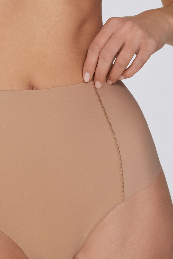 Tezenis Braguita Brasileña Alta Moldeadora Sin Costuras