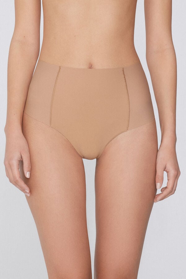 Tezenis Braguita Brasileña Alta Moldeadora Sin Costuras