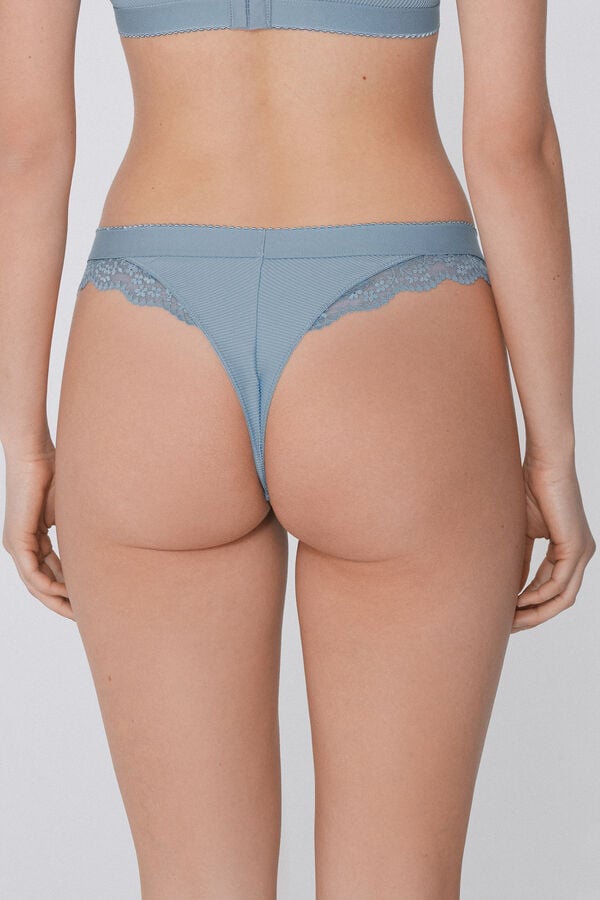 Tezenis Braguita Brasileña Cintura Alta Lounge Retreat