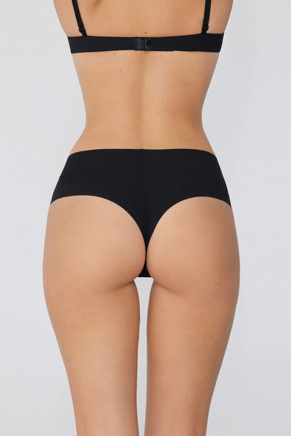 Tezenis Braguita Brasileña Cintura Alta Microfibra Reciclada Sin Costuras