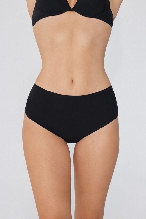 Tezenis Braguita Brasileña Cintura Alta Microfibra Reciclada Sin Costuras