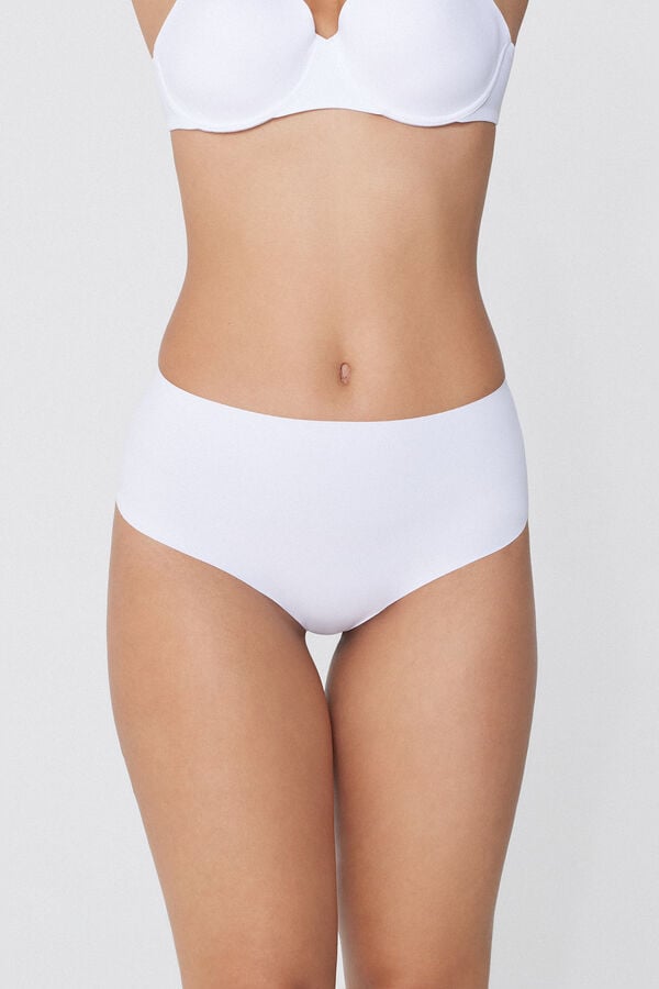 Tezenis Braguita Brasileña Cintura Alta Microfibra Reciclada Sin Costuras