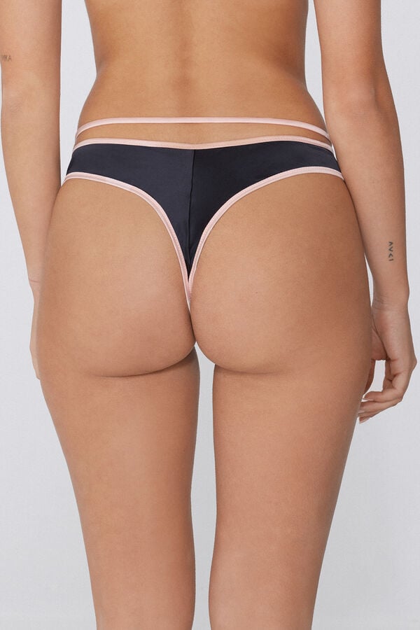 Tezenis Braguita Brasileña De Cintura Alta Fancy Ribbon