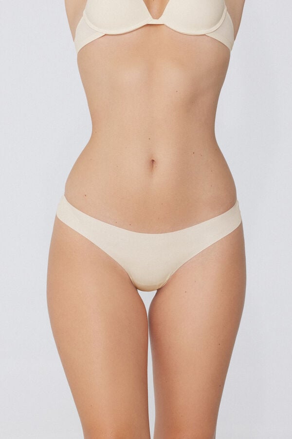 Tezenis Braguita Brasileña Sin Costuras Algodón Orgánico