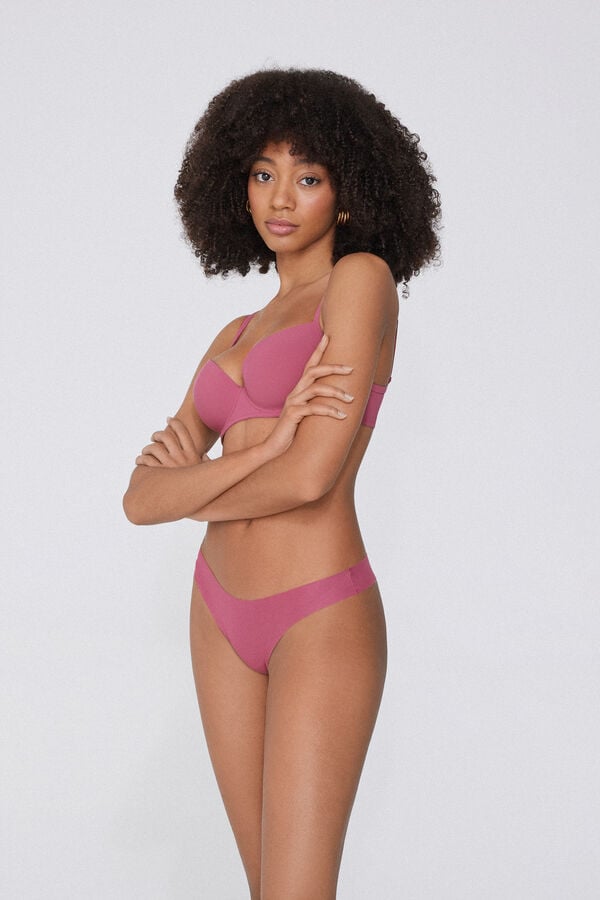 Tezenis Braguita Brasileña Sin Costuras Algodón Orgánico