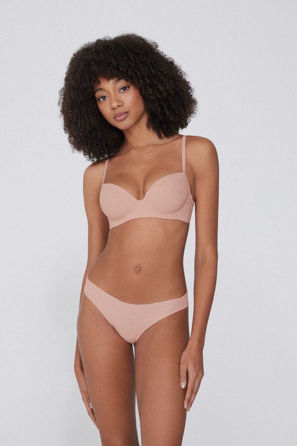 Tezenis Braguita Brasileña Sin Costuras Algodón Orgánico