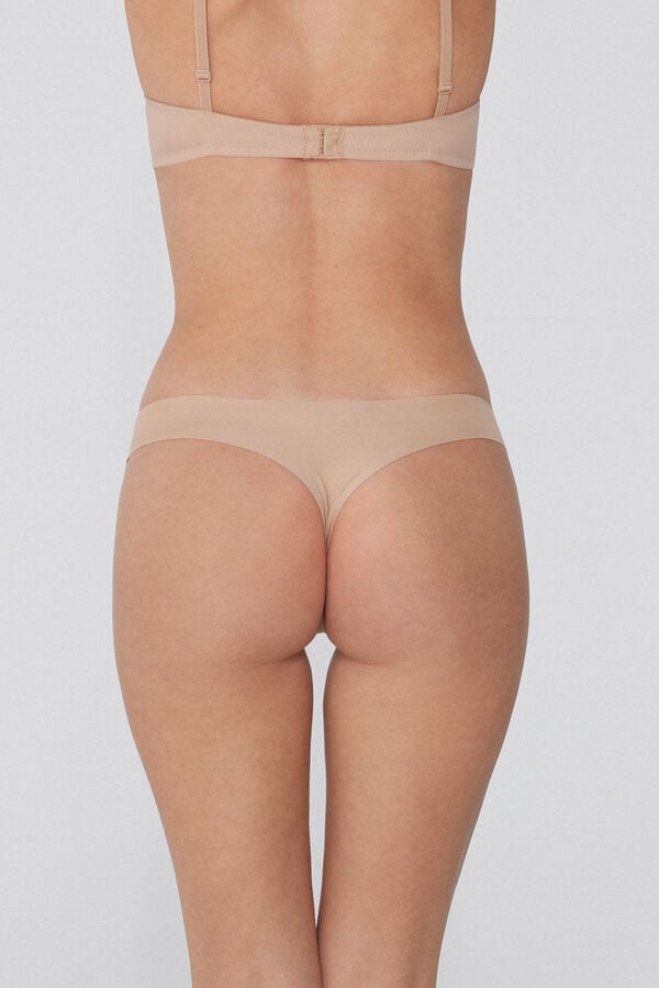 Tezenis Braguita Brasileña Sin Costuras Algodón Orgánico