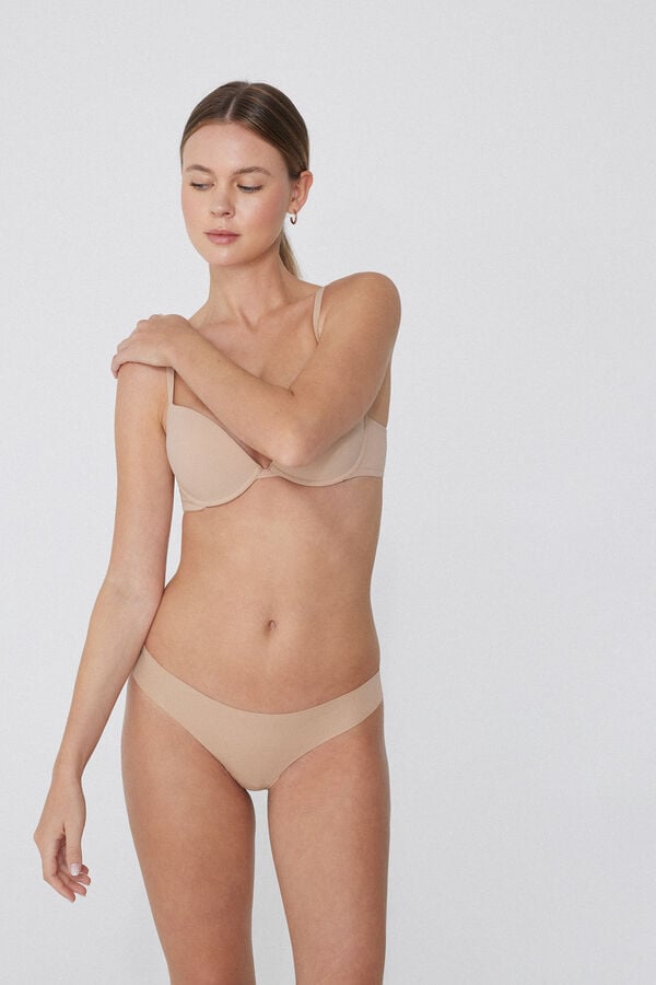 Tezenis Braguita Brasileña Sin Costuras Algodón Orgánico