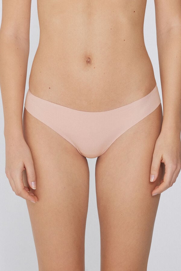 Tezenis Braguita Brasileña Sin Costuras Algodón Orgánico Encaje Reciclado