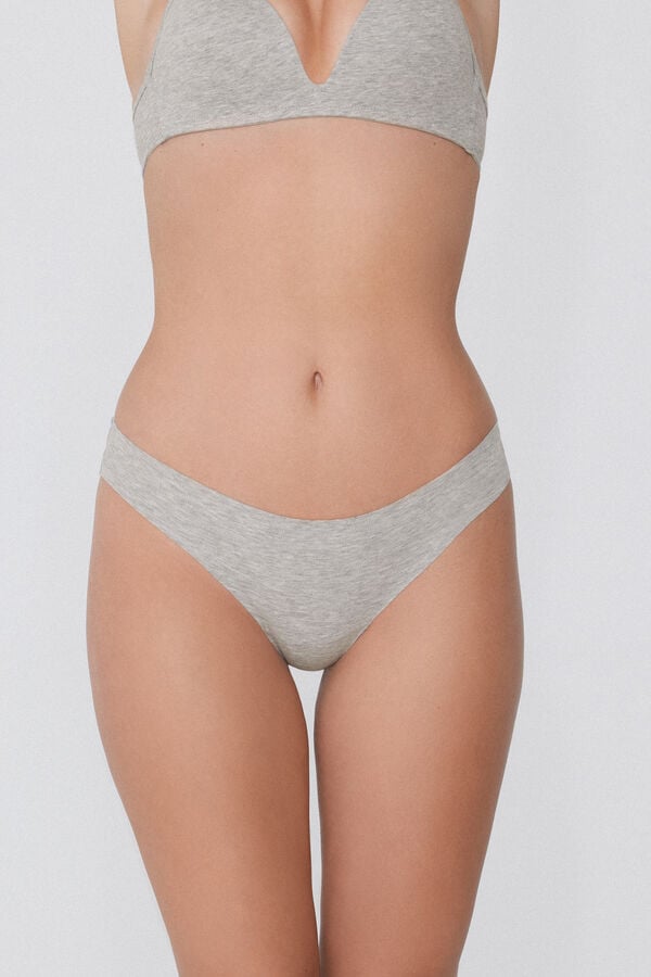 Tezenis Braguita Brasileña Sin Costuras Algodón Orgánico Encaje Reciclado