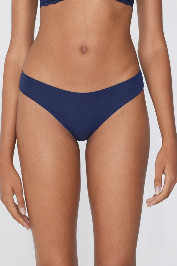 Tezenis Braguita Brasileña Sin Costuras Algodón Orgánico Encaje Reciclado