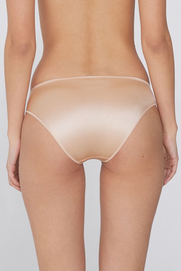 Tezenis Braguita Clásica Raso Y Encaje Divine Nudes