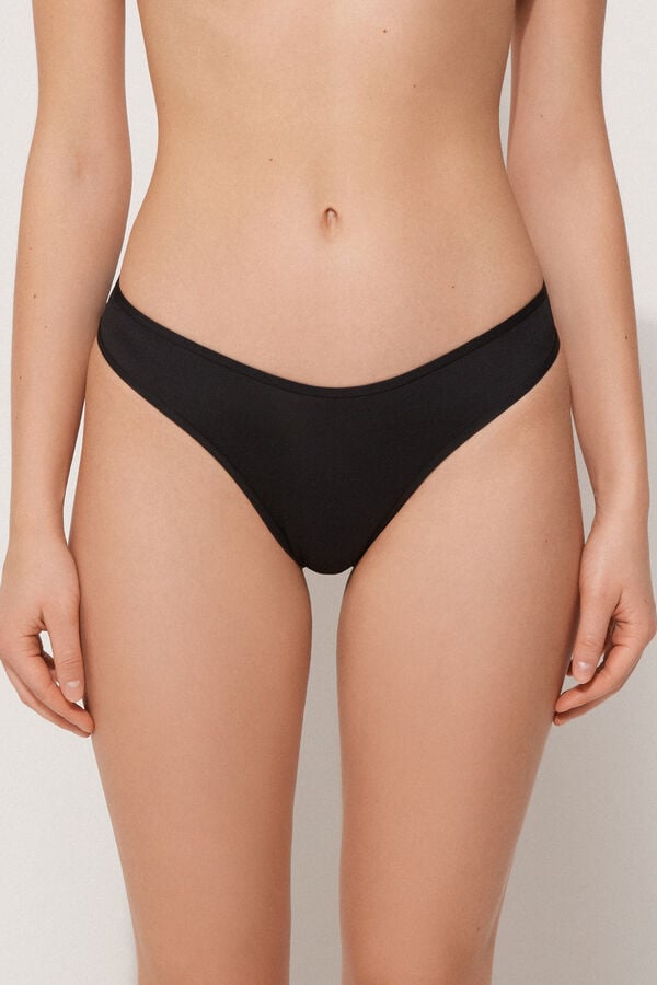 Tezenis Braguita De Bikini De Pernera Alta De Microfibra Reciclada
