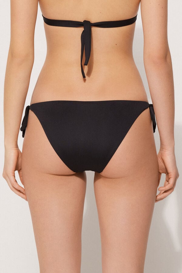 Tezenis Braguita De Bikini Reciclada De Color Liso Con Lazos