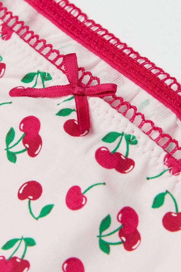 Tezenis Braguitas Basic De Algodón Estampado Para Niña