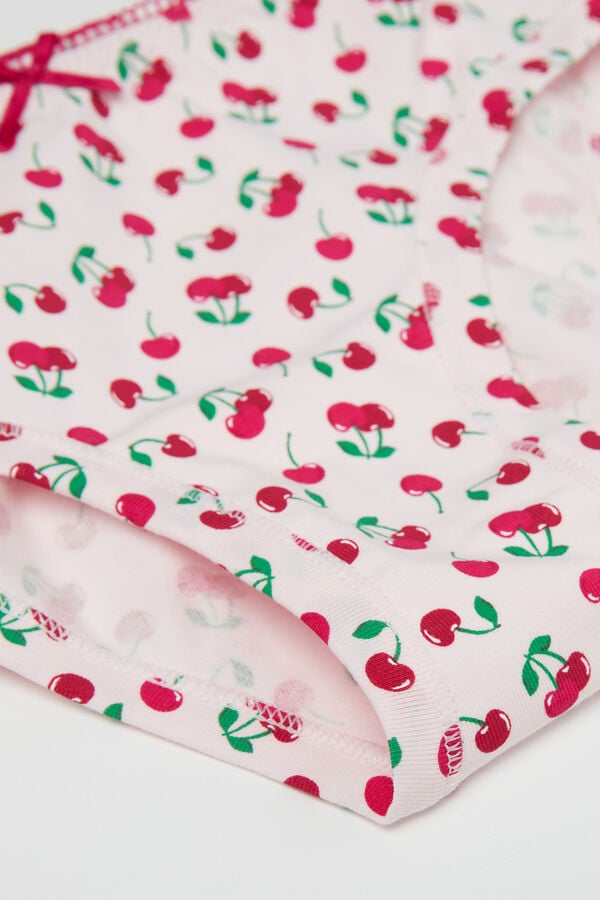 Tezenis Braguitas Basic De Algodón Estampado Para Niña