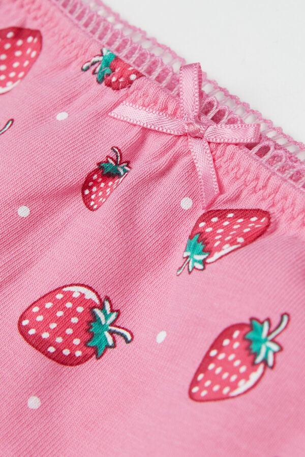 Tezenis Braguitas Basic De Algodón Estampado Para Niña