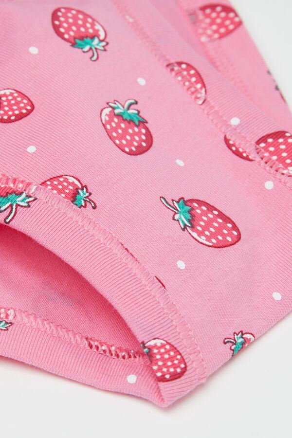 Tezenis Braguitas Basic De Algodón Estampado Para Niña