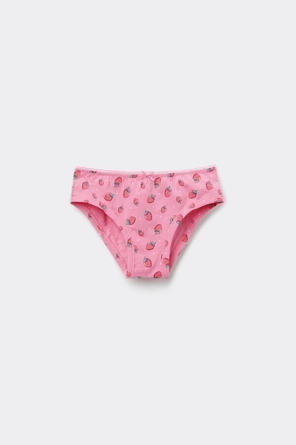 Tezenis Braguitas Basic de Algodón Estampado para Niña