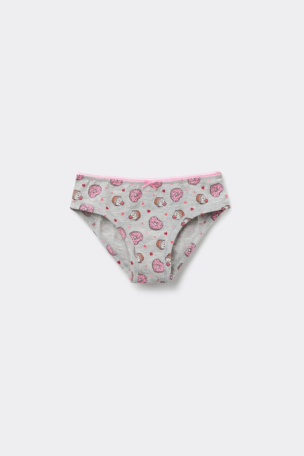 Tezenis Braguitas Basic de Algodón Estampado para Niña