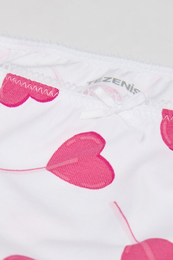 Tezenis Braguitas Basic De Algodón Estampado Para Niña