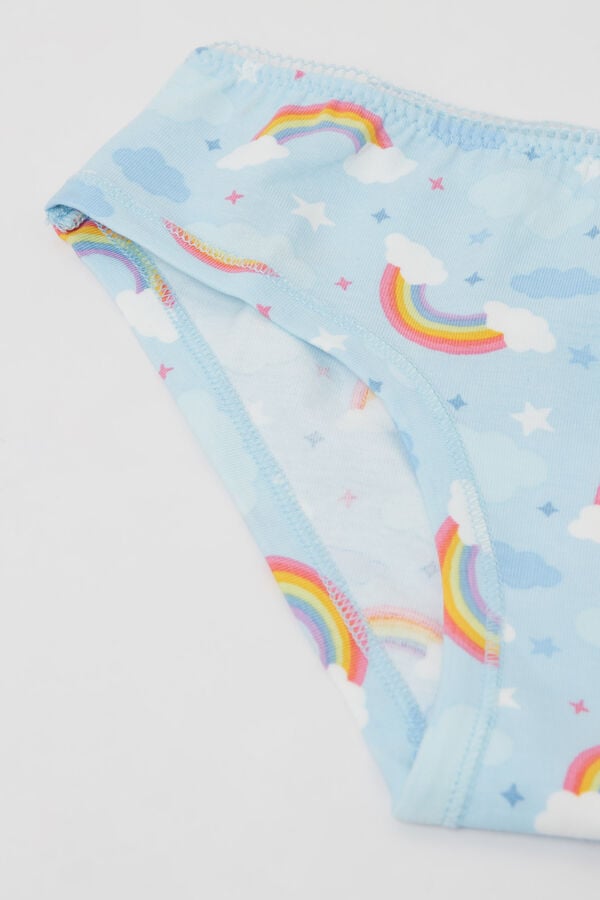 Tezenis Braguitas Basic De Algodón Estampado Para Niña