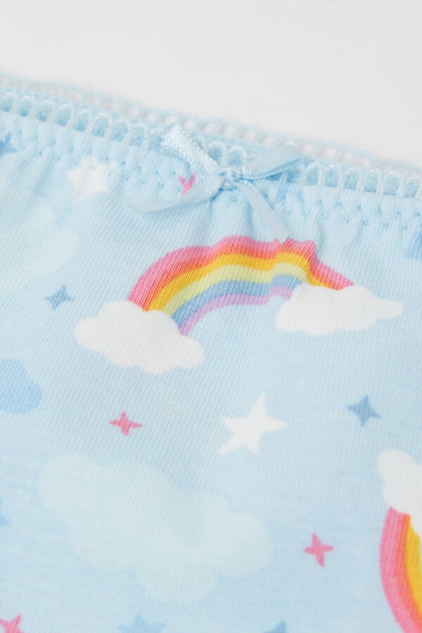 Tezenis Braguitas Basic De Algodón Estampado Para Niña