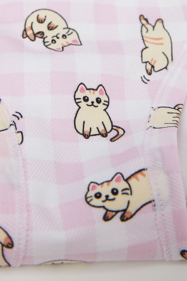 Tezenis Braguitas Basic De Algodón Estampado Para Niña