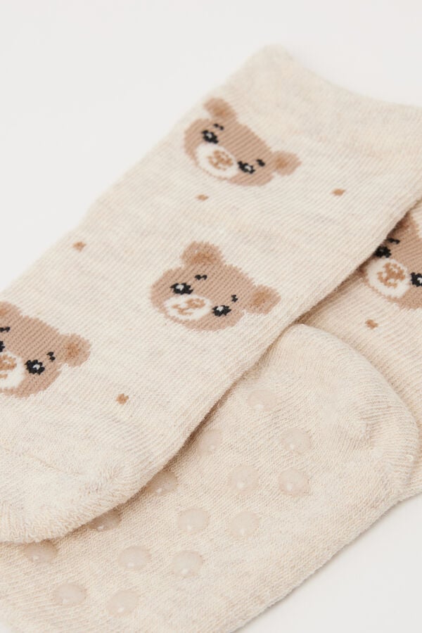 Tezenis Calcetines Antideslizantes Algodón Ligero Estampado Para Bebé