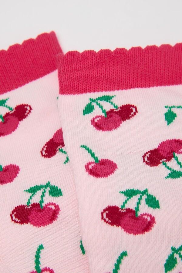 Tezenis Calcetines Antideslizantes Algodón Ligero Estampado Para Niña