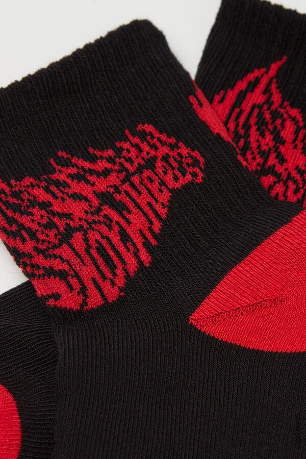 Tezenis Calcetines Cortos Algodón Estampado Hot Wheels Para Niño